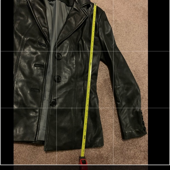 Women’s Calvin Klein leather jacket - Picture 6 of 11